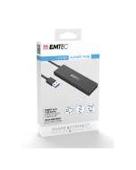 Emtec Ultra Slim USB3.1 4-Port Hub T620A