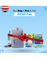 Xiaomi City Sling Bag + High-Capacity Gel Pen + Sew & Glow DIY Kit Combo
