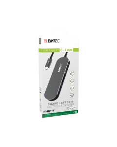 Emtec HUB 6-in-1 Type-C T650C