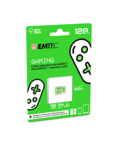 Emtec microSD UHS-I U3 V30 A1/A2 Gaming-128 GB