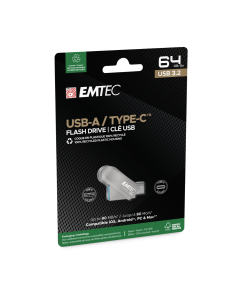 Emtec USB3.2 Type-C Dual D280-64 GB