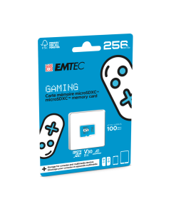 Emtec microSD UHS-I U3 V30 A1/A2 Gaming-256 GB